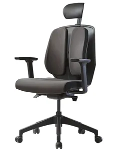 Кресло DUOREST ALPHA HBDA-S BLACK, ортопедическое 2