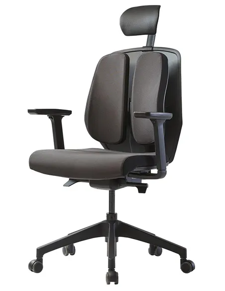 Кресло DUOREST ALPHA HBDA-S BLACK, ортопедическое