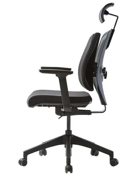 Кресло DUOREST ALPHA HBDA-S BLACK, ортопедическое