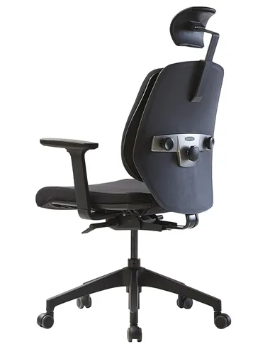 Кресло DUOREST ALPHA HBDA-S BLACK, ортопедическое