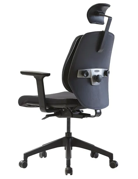 Кресло DUOREST ALPHA HBDA-S BLACK, ортопедическое