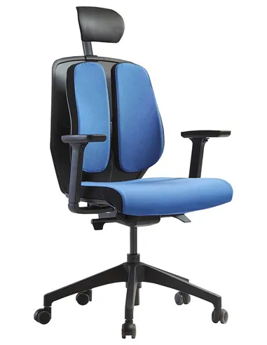 Кресло DUOREST ALPHA HBDA-S BLUE, ортопедическое