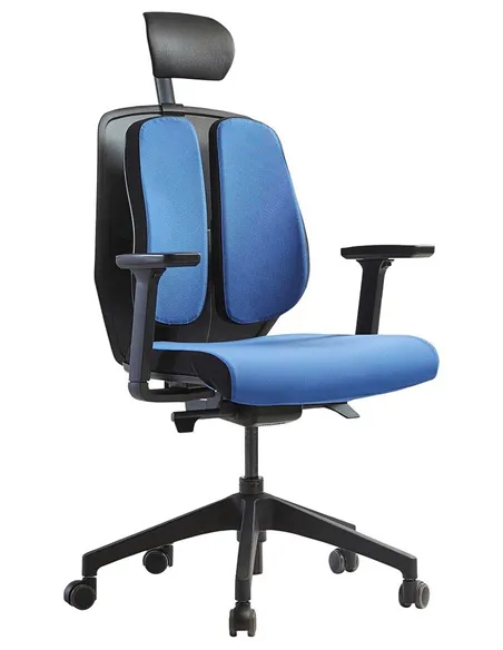 Кресло DUOREST ALPHA HBDA-S BLUE, ортопедическое