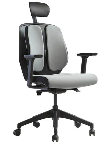 Кресло DUOREST ALPHA HBDA-S GREY, ортопедическое