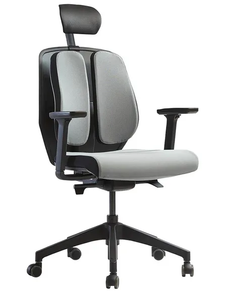 Кресло DUOREST ALPHA HBDA-S GREY, ортопедическое