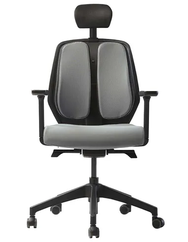 Кресло DUOREST ALPHA HBDA-S GREY, ортопедическое