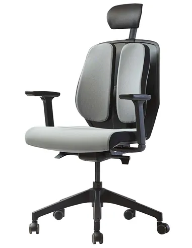 Кресло DUOREST ALPHA HBDA-S GREY, ортопедическое