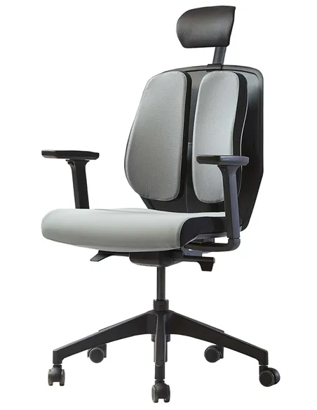 Кресло DUOREST ALPHA HBDA-S GREY, ортопедическое