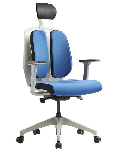 Крісло DUOREST ALPHA HBDA-SW BLUE, ортопедичне