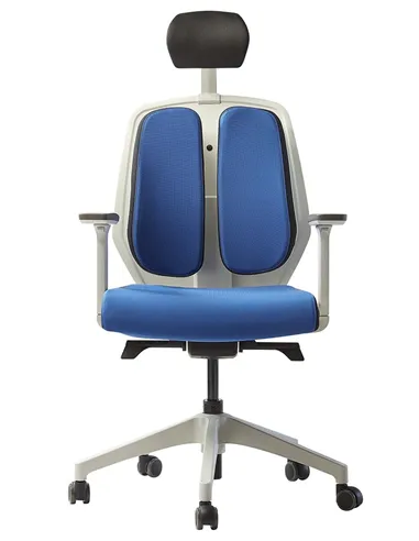 Крісло DUOREST ALPHA HBDA-SW BLUE, ортопедичне