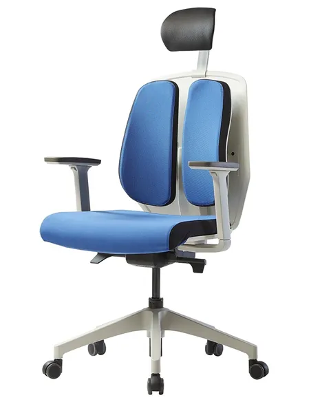 Крісло DUOREST ALPHA HBDA-SW BLUE, ортопедичне