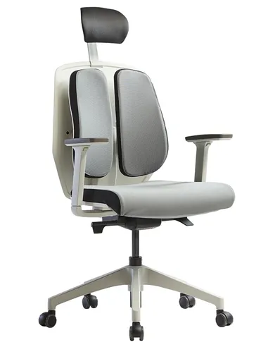 Крісло DUOREST ALPHA HBDA-SW GREY, ортопедичне