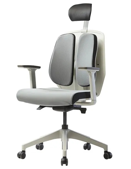 Крісло DUOREST ALPHA HBDA-SW GREY, ортопедичне