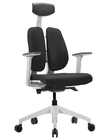 Крісло DUOREST D2 WHITE/GREY, ортопедичне