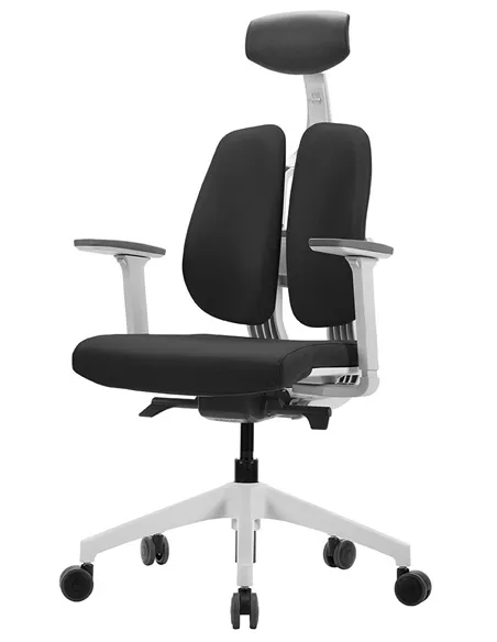 Крісло DUOREST D2 WHITE/GREY, ортопедичне