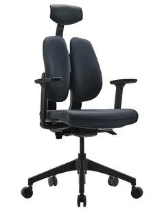 Крісло DUOREST D2 BLACK/GREY, ортопедичне