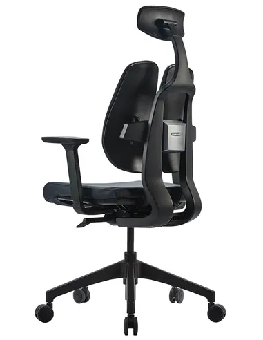 Крісло DUOREST D2 BLACK/GREY, ортопедичне