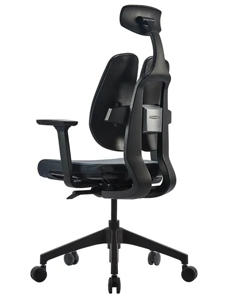 Крісло DUOREST D2 BLACK/GREY, ортопедичне