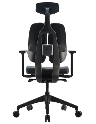 Крісло DUOREST D2 BLACK/GREY, ортопедичне