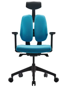 Крісло DUOREST D2 BLACK/BLUE, ортопедичне 2