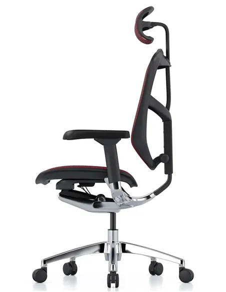 Крісло ENJOY ELITE 2 (EJE2-AB-HAM-5D-L, сітка T-168-B3 Scarlet), ергономічне