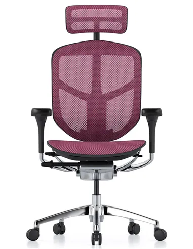 Кресло ENJOY ELITE 2 (EJE2-AB-HAM-5D-L, сетка T-168-B5 Pink), эргономичное