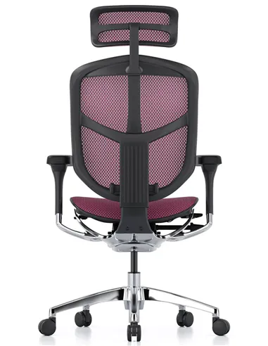 Кресло ENJOY ELITE 2 (EJE2-AB-HAM-5D-L, сетка T-168-B5 Pink), эргономичное