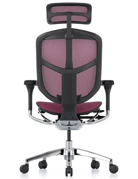 Кресло ENJOY ELITE 2 (EJE2-AB-HAM-5D-L, сетка T-168-B5 Pink), эргономичное