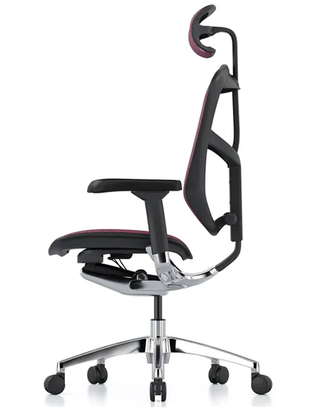 Кресло ENJOY ELITE 2 (EJE2-AB-HAM-5D-L, сетка T-168-B5 Pink), эргономичное