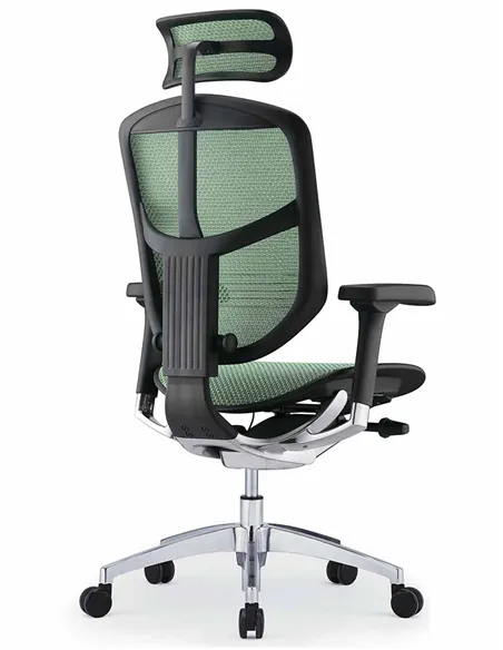 Крісло ENJOY ELITE 2 (EJE2-AB-HAM-5D-L, сітка T-168-B6 Green), ергономічне