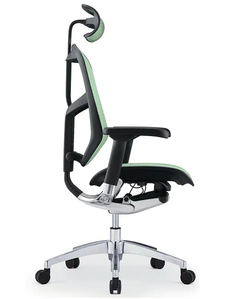 Крісло ENJOY ELITE 2 (EJE2-AB-HAM-5D-L, сітка T-168-B6 Green), ергономічне