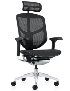 Кресло ENJOY ELITE 2 (EJE2-AB-HAM-5D-L, сетка T-168-B1Black), эргономичное