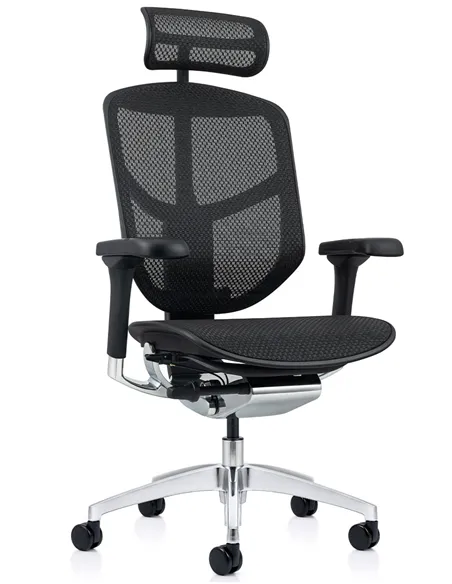 Кресло ENJOY ELITE 2 (EJE2-AB-HAM-5D-L, сетка T-168-B1Black), эргономичное