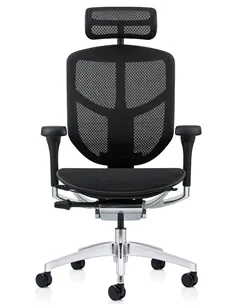 Кресло ENJOY ELITE 2 (EJE2-AB-HAM-5D-L, сетка T-168-B1Black), эргономичное 2