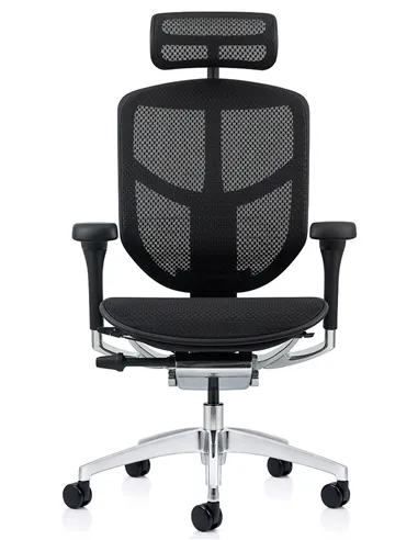 Кресло ENJOY ELITE 2 (EJE2-AB-HAM-5D-L, сетка T-168-B1Black), эргономичное