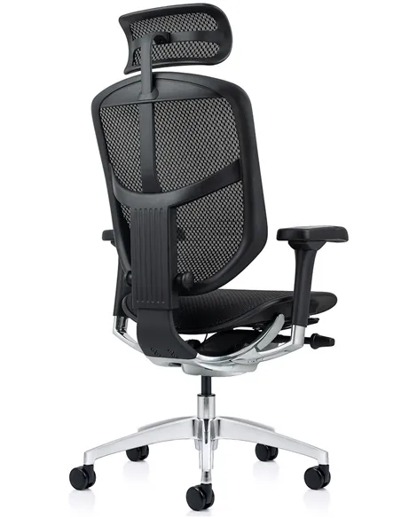 Кресло ENJOY ELITE 2 (EJE2-AB-HAM-5D-L, сетка T-168-B1Black), эргономичное