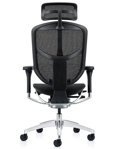 Кресло ENJOY ELITE 2 (EJE2-AB-HAM-5D-L, сетка T-168-B1Black), эргономичное