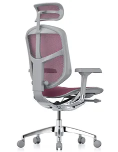 Крісло ENJOY ELITE 2 (EJE2-AG-HAM-5D-L, сітка T-168-B5 Pink), ергономічне 2