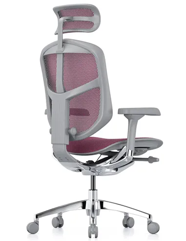 Крісло ENJOY ELITE 2 (EJE2-AG-HAM-5D-L, сітка T-168-B5 Pink), ергономічне