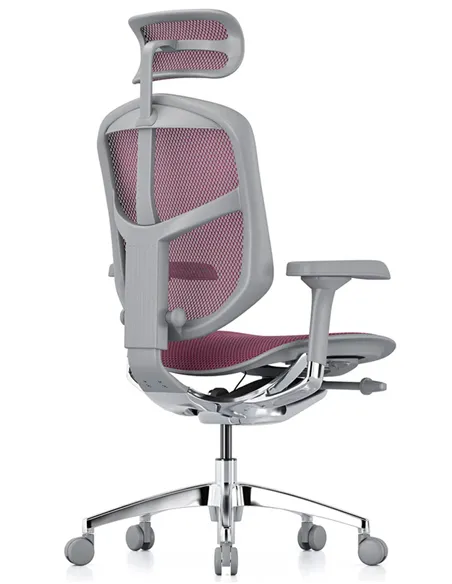 Крісло ENJOY ELITE 2 (EJE2-AG-HAM-5D-L, сітка T-168-B5 Pink), ергономічне