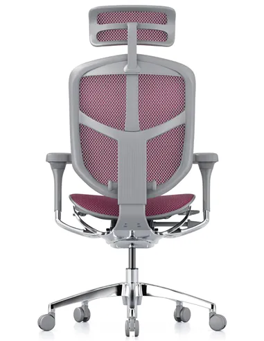 Крісло ENJOY ELITE 2 (EJE2-AG-HAM-5D-L, сітка T-168-B5 Pink), ергономічне
