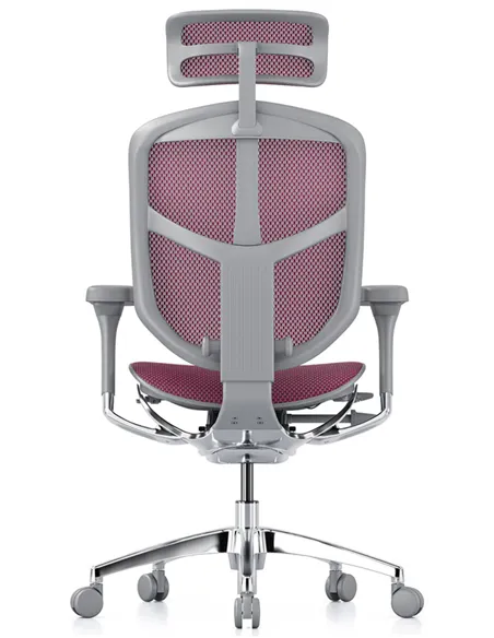 Крісло ENJOY ELITE 2 (EJE2-AG-HAM-5D-L, сітка T-168-B5 Pink), ергономічне