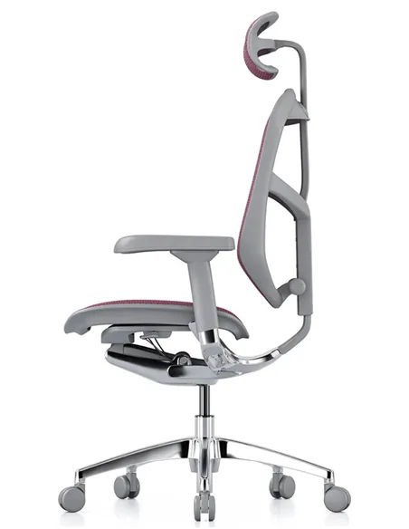 Крісло ENJOY ELITE 2 (EJE2-AG-HAM-5D-L, сітка T-168-B5 Pink), ергономічне