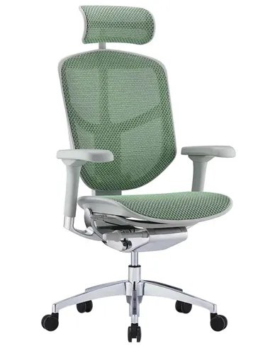Крісло ENJOY ELITE 2 (EJE2-AG-HAM-5D-L, сітка T-168-B6 Green), ергономічне