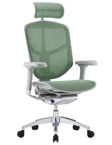 Крісло ENJOY ELITE 2 (EJE2-AG-HAM-5D-L, сітка T-168-B6 Green), ергономічне