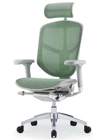 Крісло ENJOY ELITE 2 (EJE2-AG-HAM-5D-L, сітка T-168-B6 Green), ергономічне