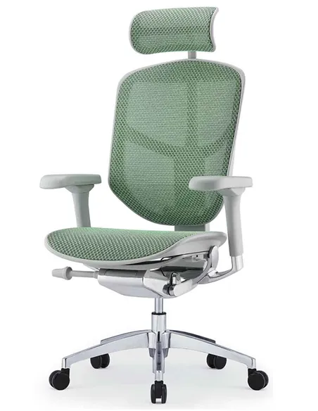 Крісло ENJOY ELITE 2 (EJE2-AG-HAM-5D-L, сітка T-168-B6 Green), ергономічне