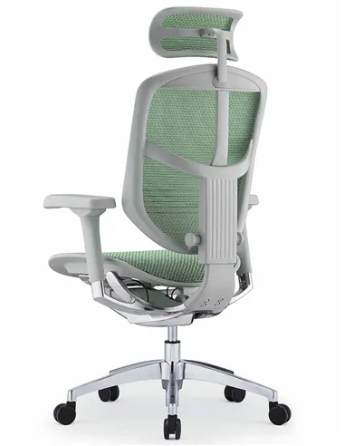 Крісло ENJOY ELITE 2 (EJE2-AG-HAM-5D-L, сітка T-168-B6 Green), ергономічне