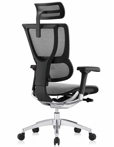 Кресло MIRUS-IOO 2 (IOOE2-AB-HAM-5D-L, сетка Т-168-B2 NATURAL), эргономичное