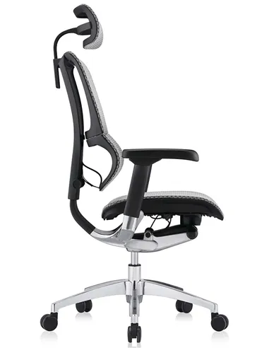 Кресло MIRUS-IOO 2 (IOOE2-AB-HAM-5D-L, сетка Т-168-B2 NATURAL), эргономичное